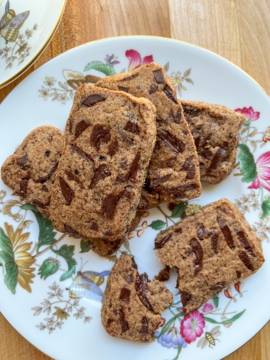 Espresso Chocolate Sablés by Caroline Schiff