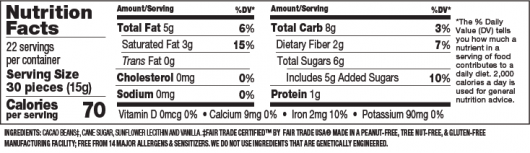 Extra Dark Chocolate Chips