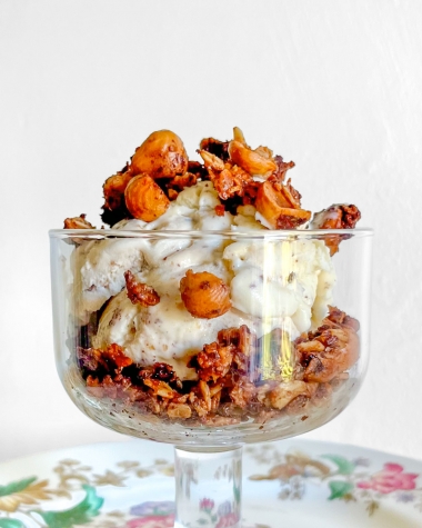 Chocolate Coconut Hazelnut Granola by Caroline Schiff