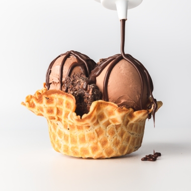 Guittard Chocolate Ganache Sundae