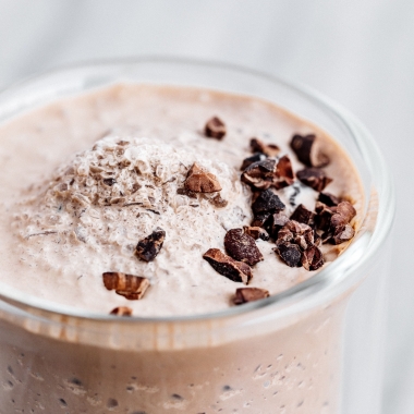 61% Stevia Dark Chocolate Smoothie