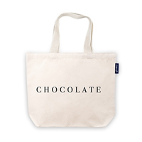 Chocolate Natural Canvas Tote