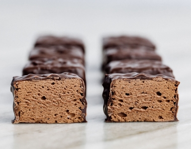 58% Stevia Dark Chocolate Marshmallows